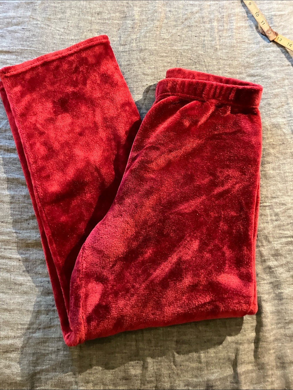Free Harbor plush burgundy pant Large